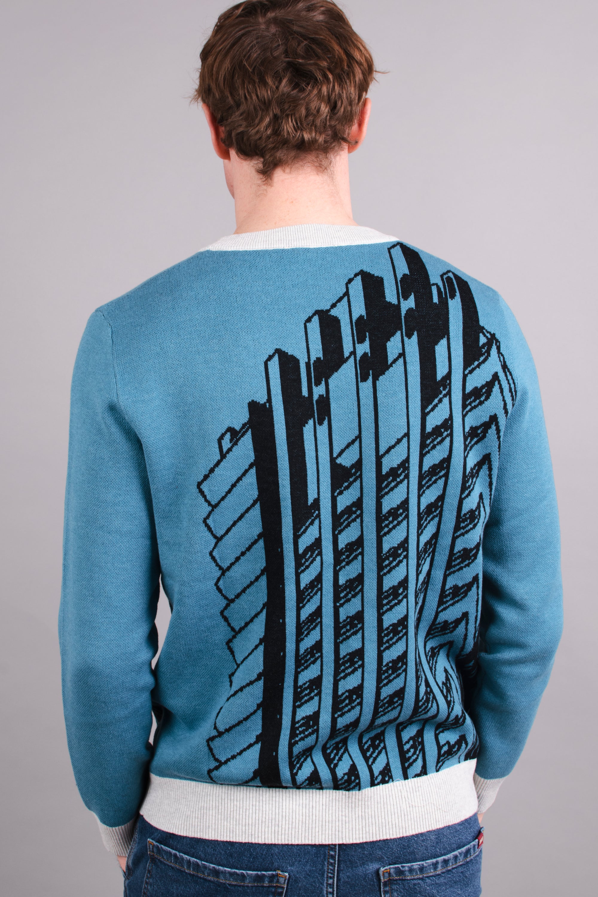 Barbican Knitted Crew Neck Sweaters