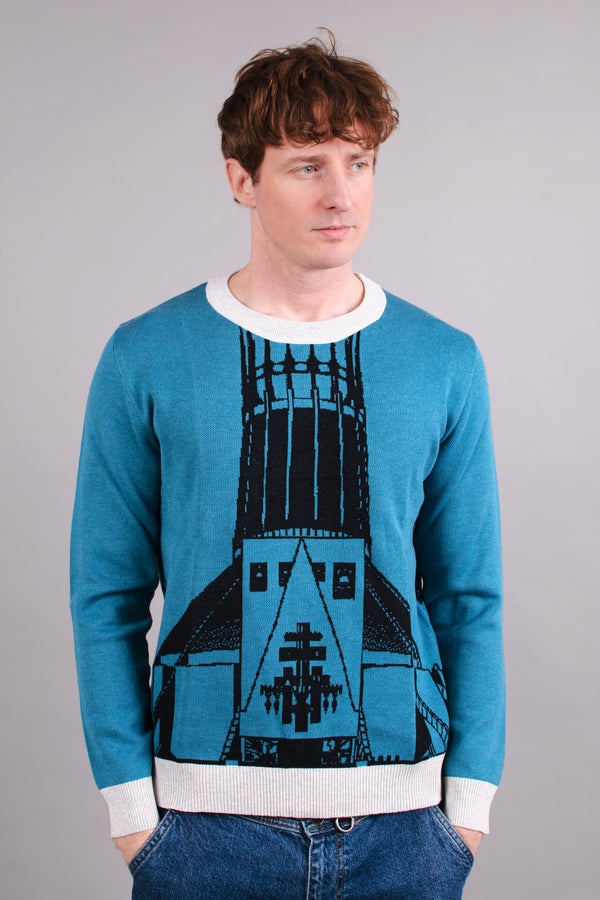 Liverpool Metropolitan Cathedral Knitted Crew Neck Sweater