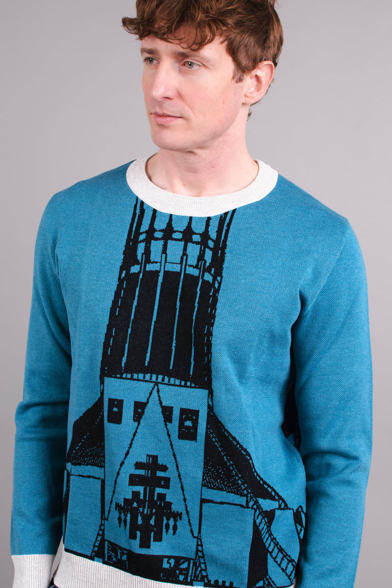 Liverpool Metropolitan Cathedral Knitted Crew Neck Sweater