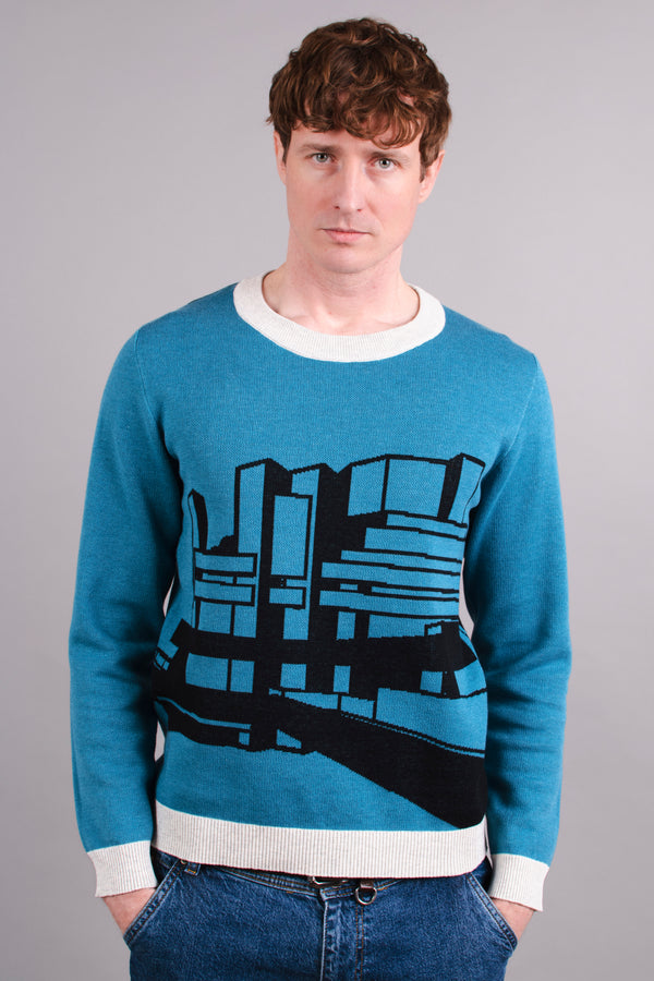 National Theatre Knitted Crew Neck Sweater