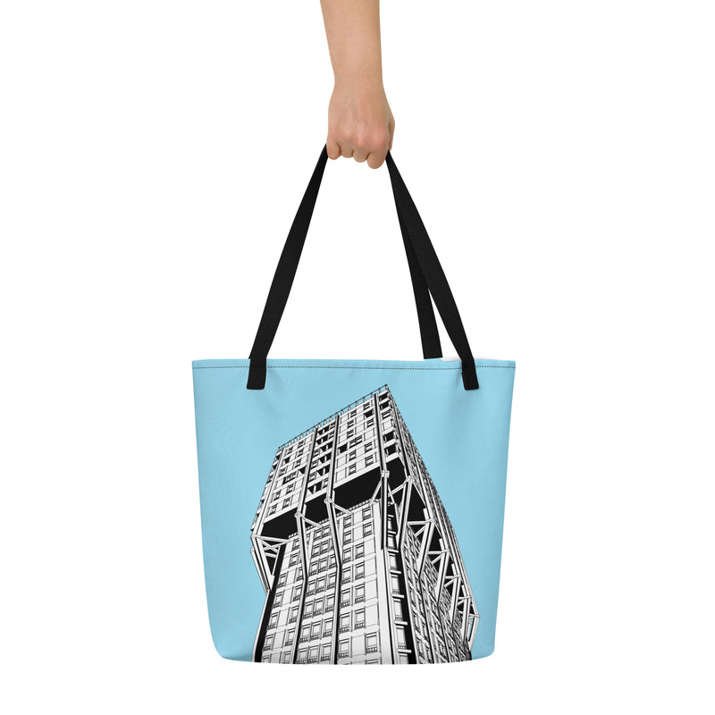 Torre Velasca Large Tote Bag With Pocket