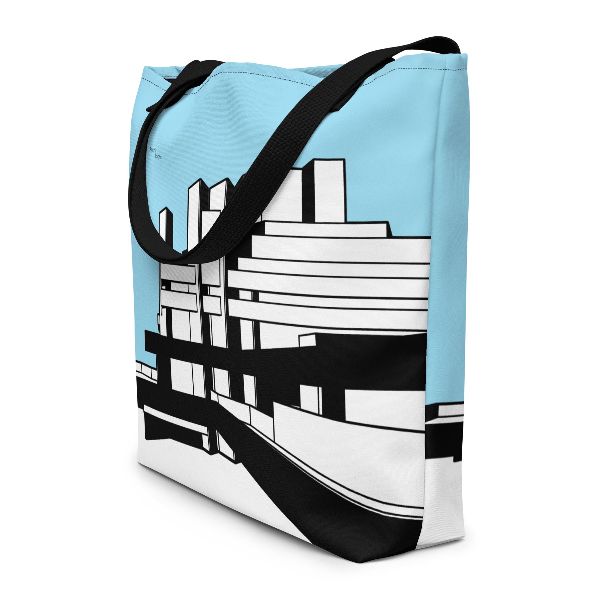 National Theatre West View Large Tote Bag With Pocket