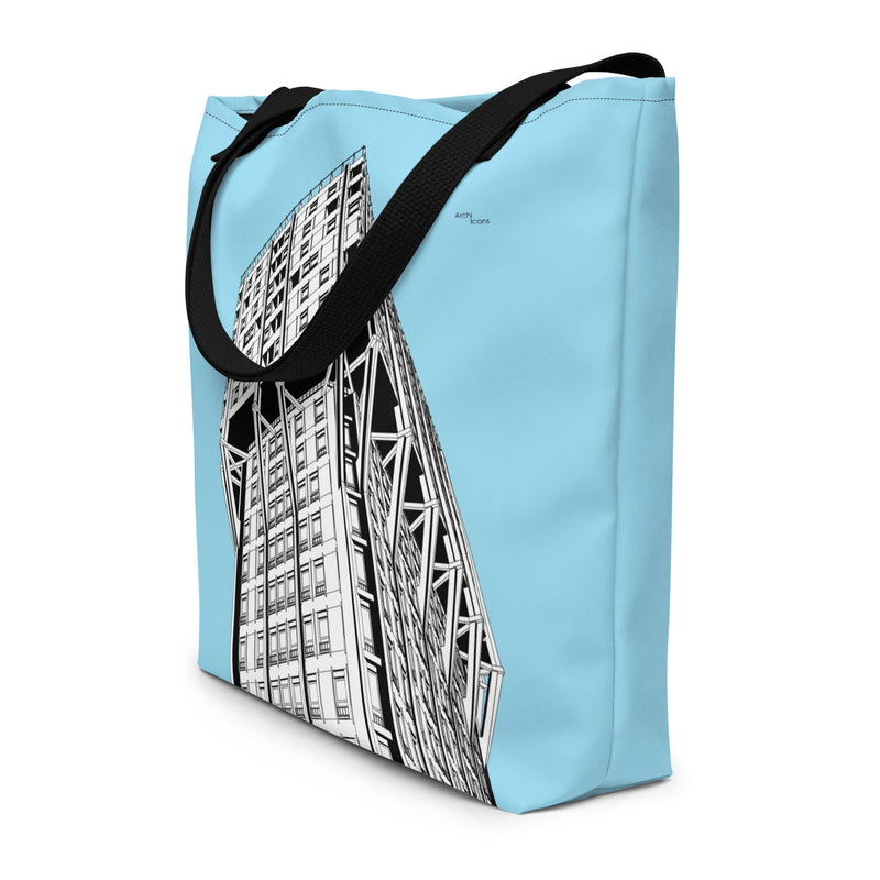 Torre Velasca Large Tote Bag With Pocket