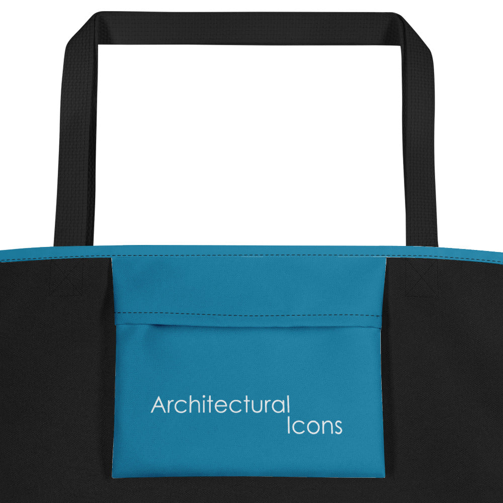 Elephant Building Coventry Large Tote Bags