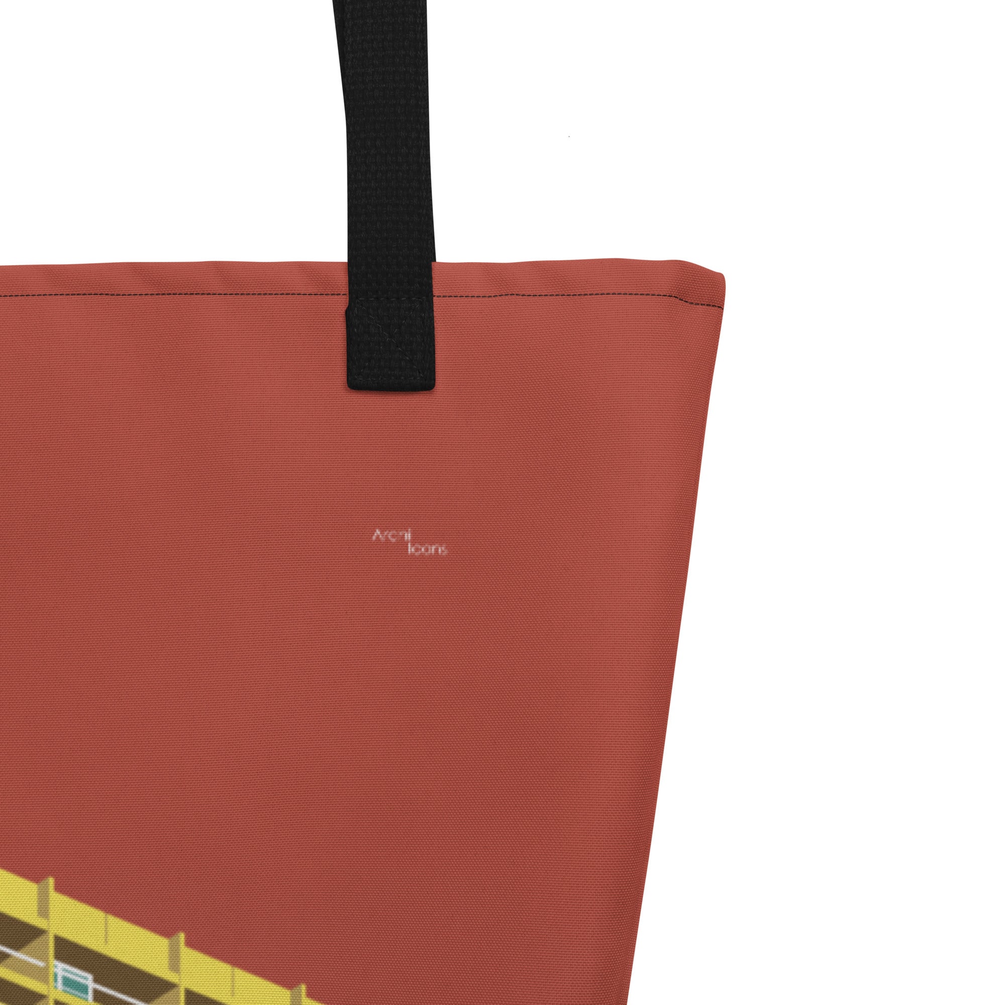 Trellick Tower Large Tote Bags