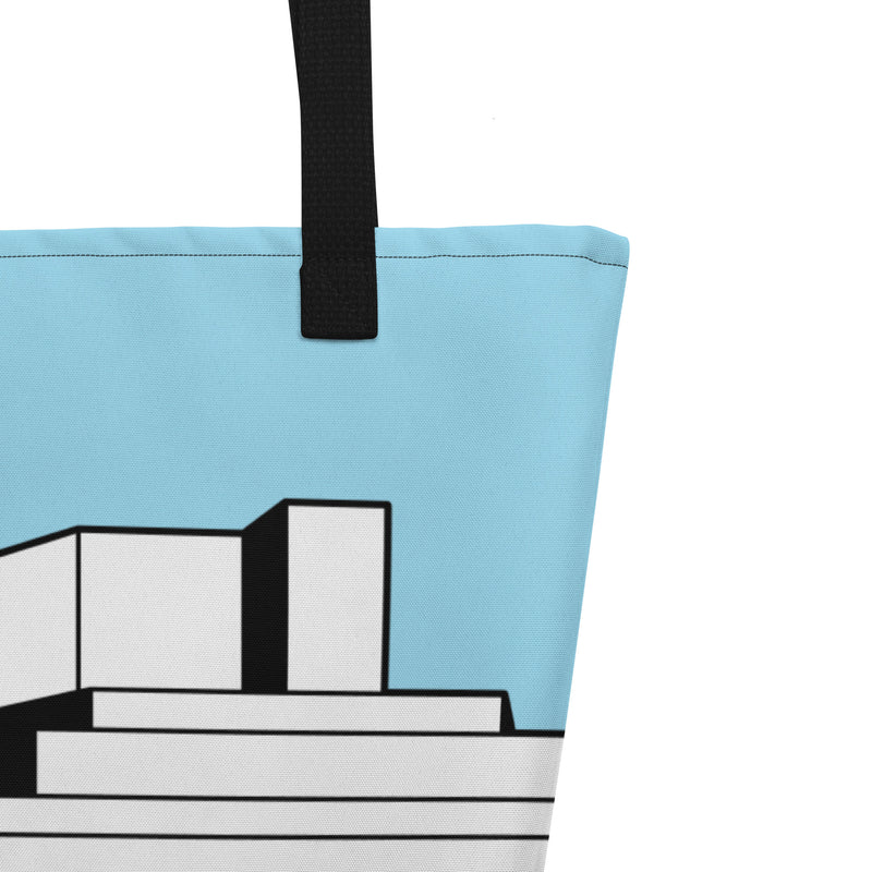 National Theatre West View Large Tote Bag With Pocket