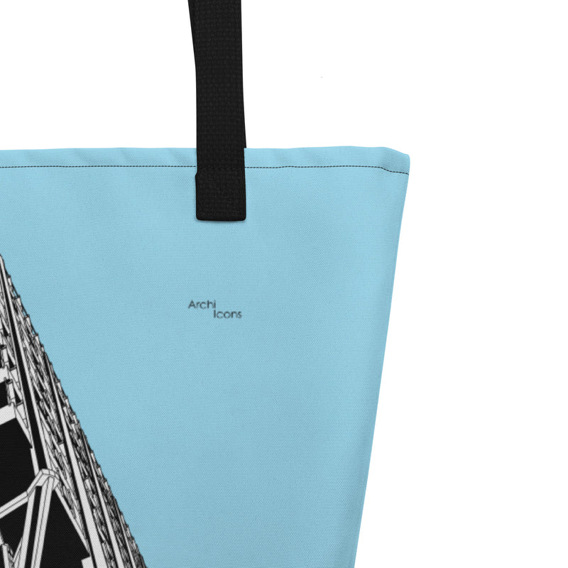 Torre Velasca Large Tote Bag With Pocket