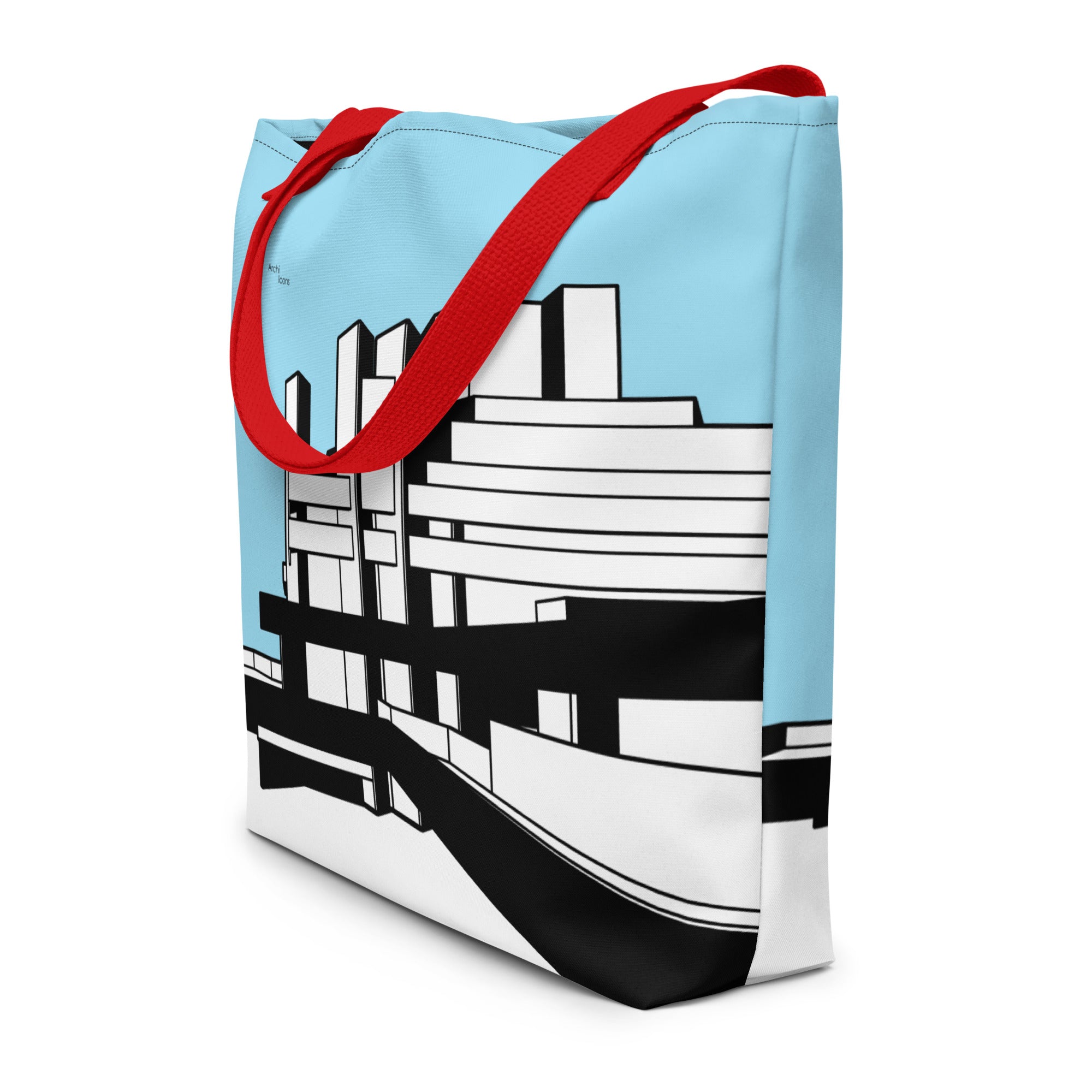 National Theatre West View Large Tote Bag With Pocket