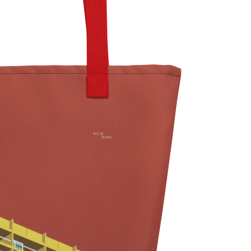 Trellick Tower Large Tote Bags