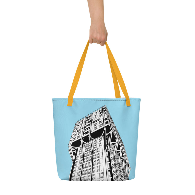 Torre Velasca Large Tote Bag With Pocket