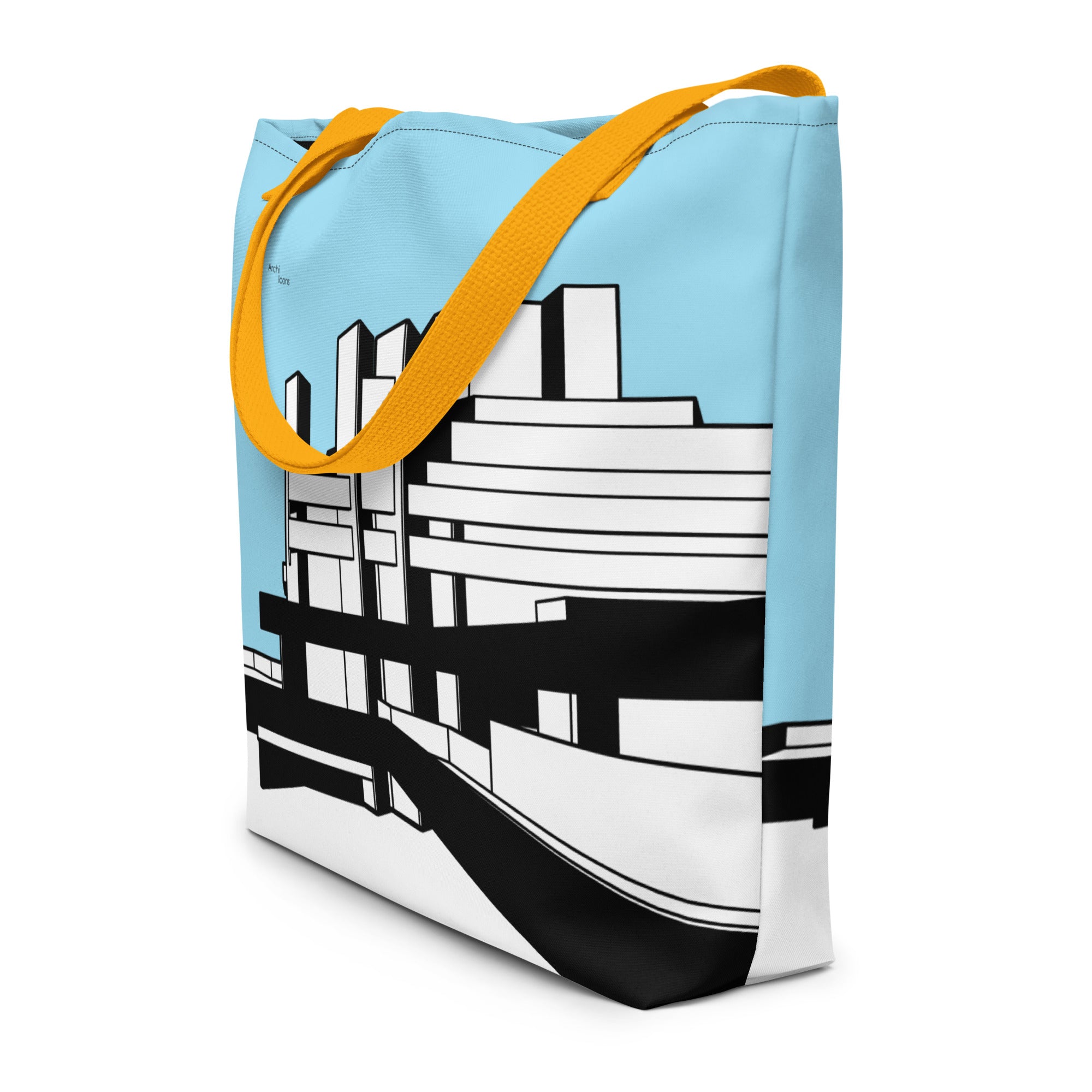 National Theatre West View Large Tote Bag With Pocket