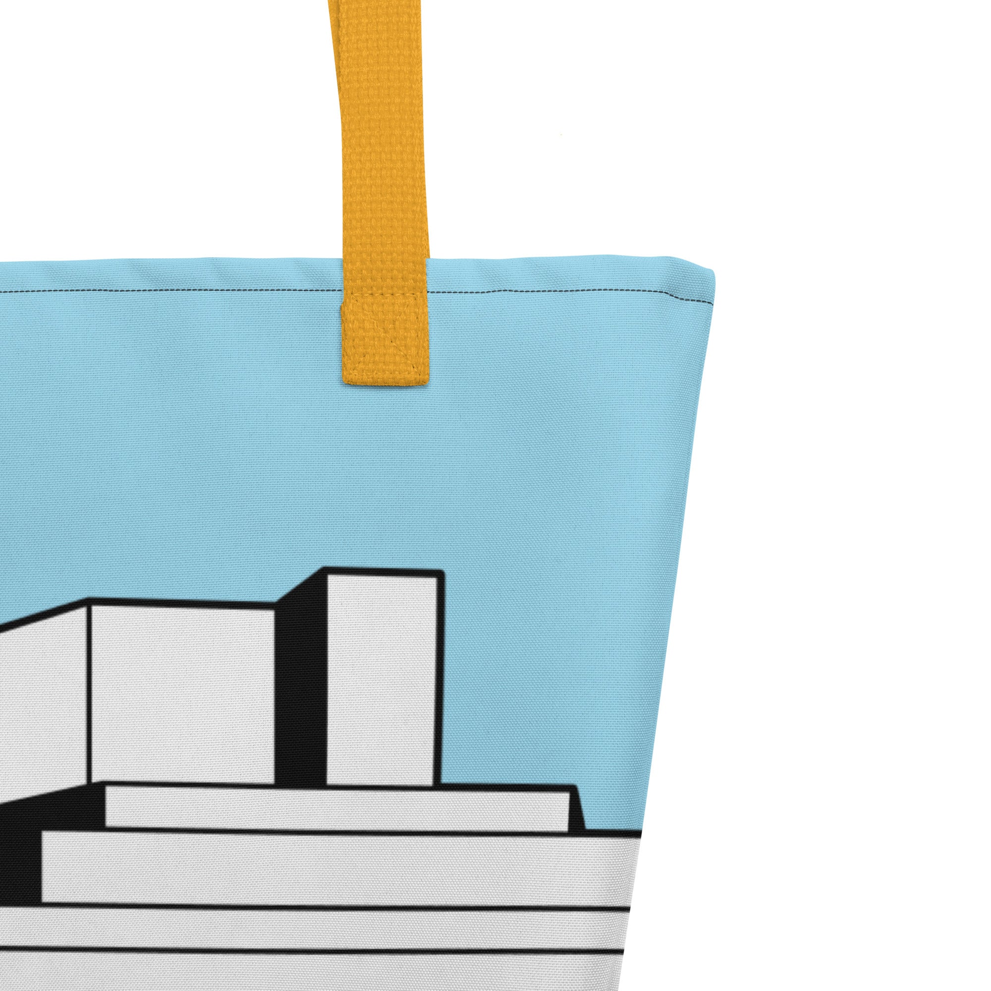 National Theatre West View Large Tote Bag With Pocket