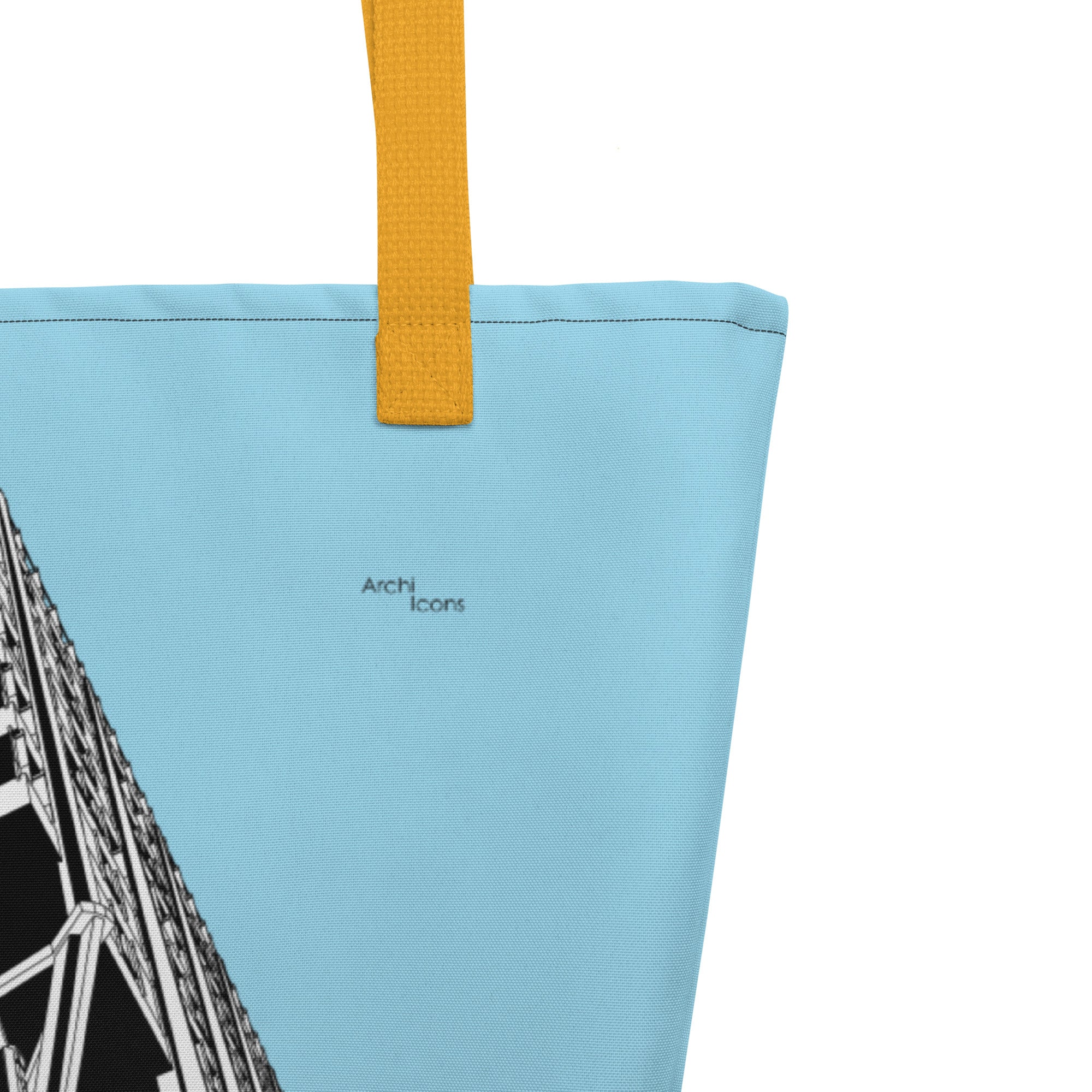 Torre Velasca Large Tote Bag With Pocket