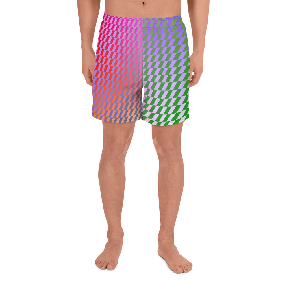 Kabukicho Lights Men's Recycled Athletic Shorts