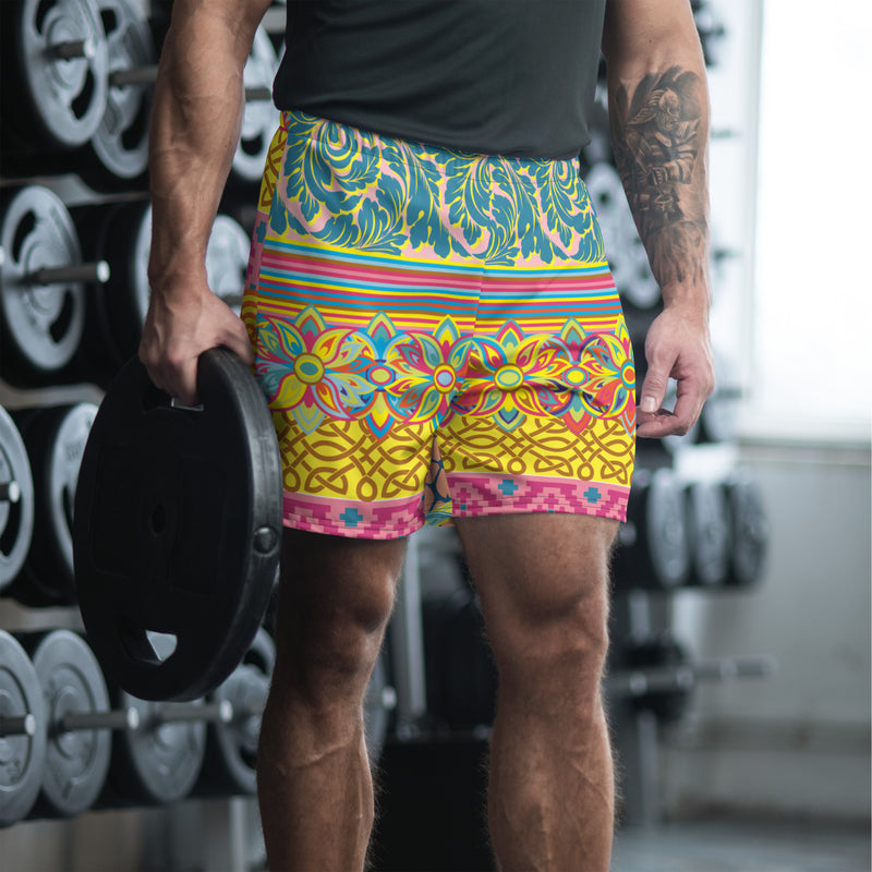 Mixed is Magnificent Men's Recycled Athletic Shorts