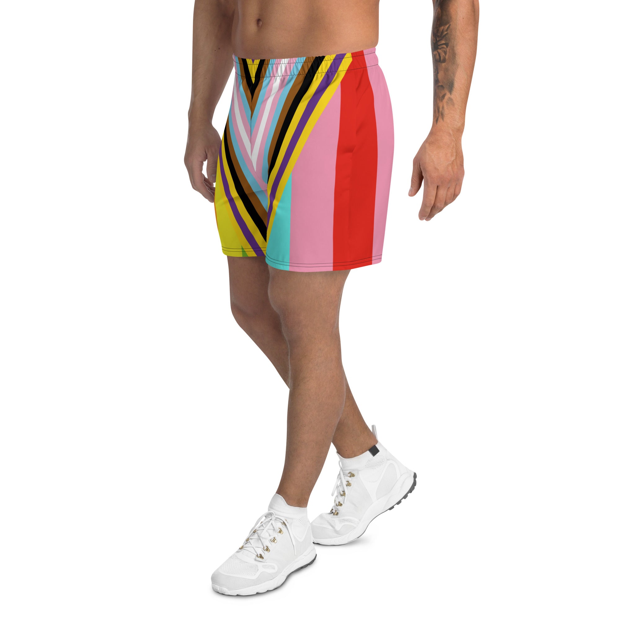 Men's Recycled Pride Athletic Shorts