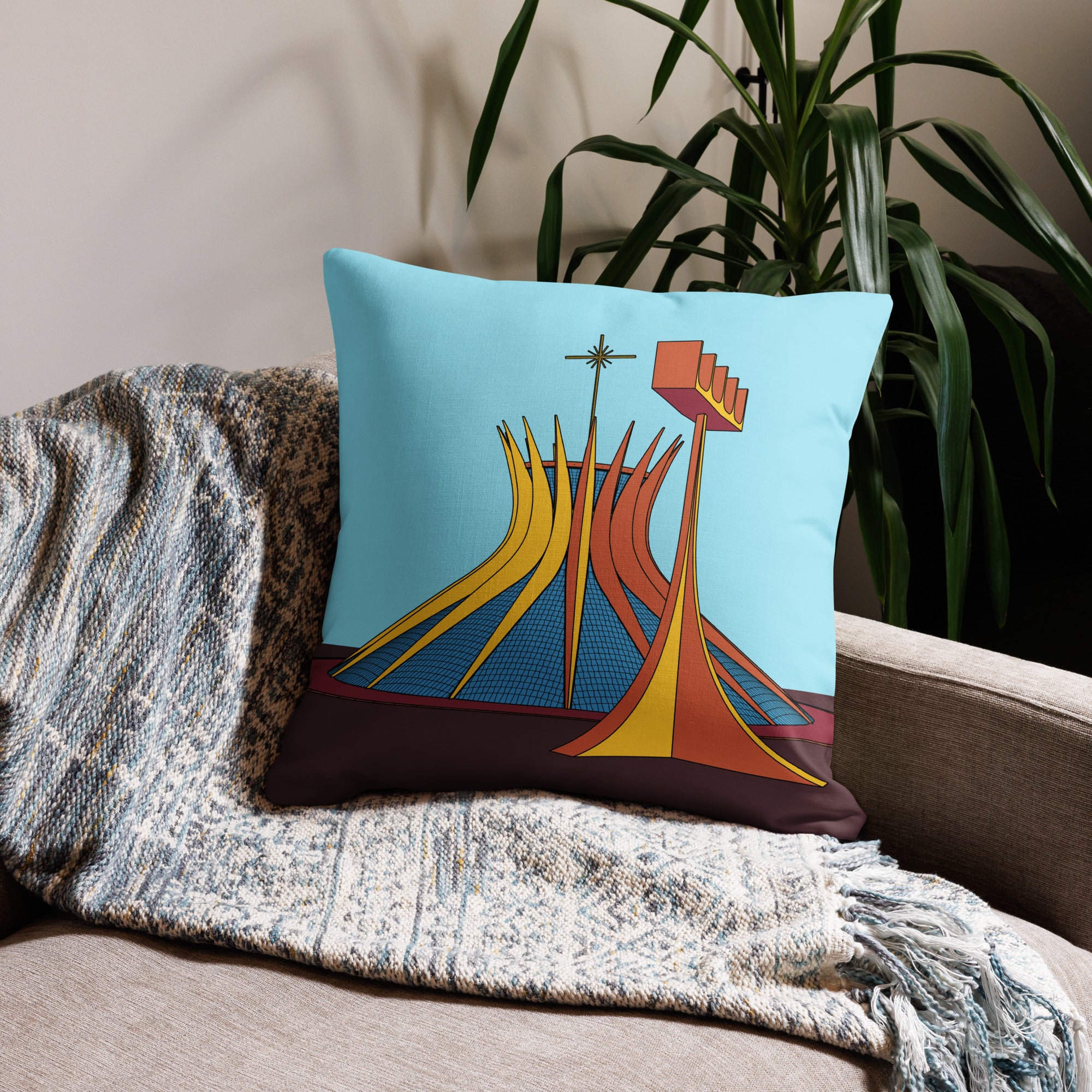 Brasilia Cathedral Cushions