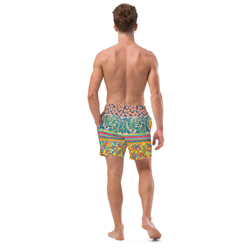 Mixed is Magnificent Men's Swim Trunks