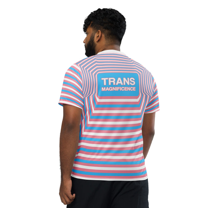 TransMagnificence Recycled Unisex Sports T Shirt