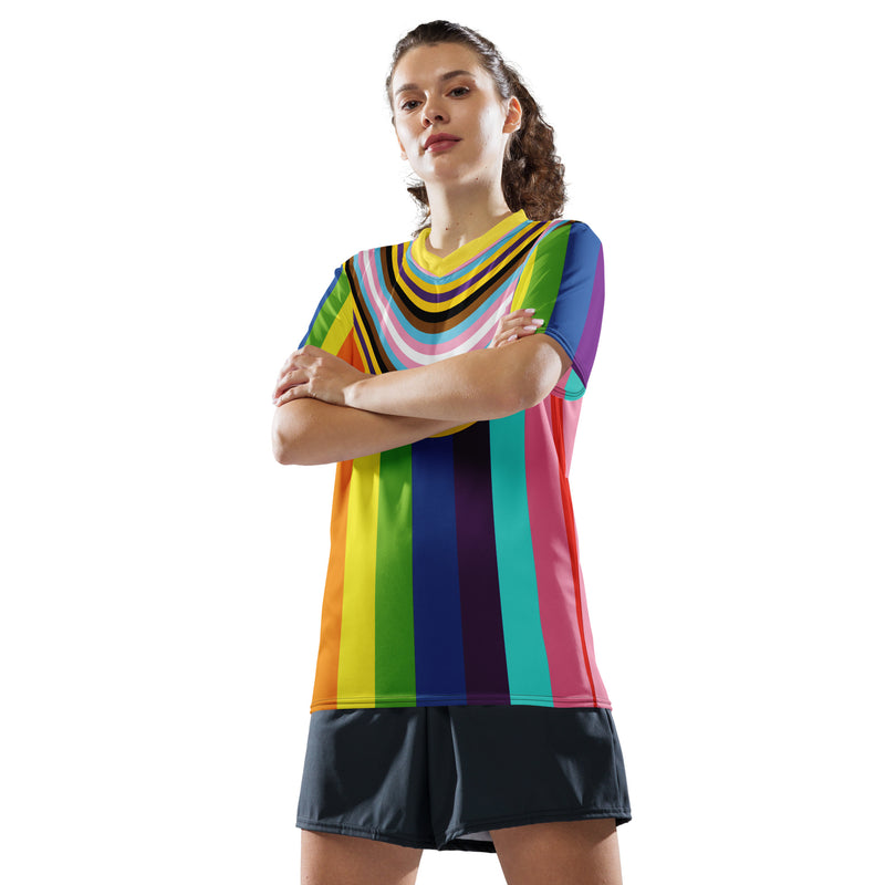 Pride Recycled Unisex Sports T Shirt