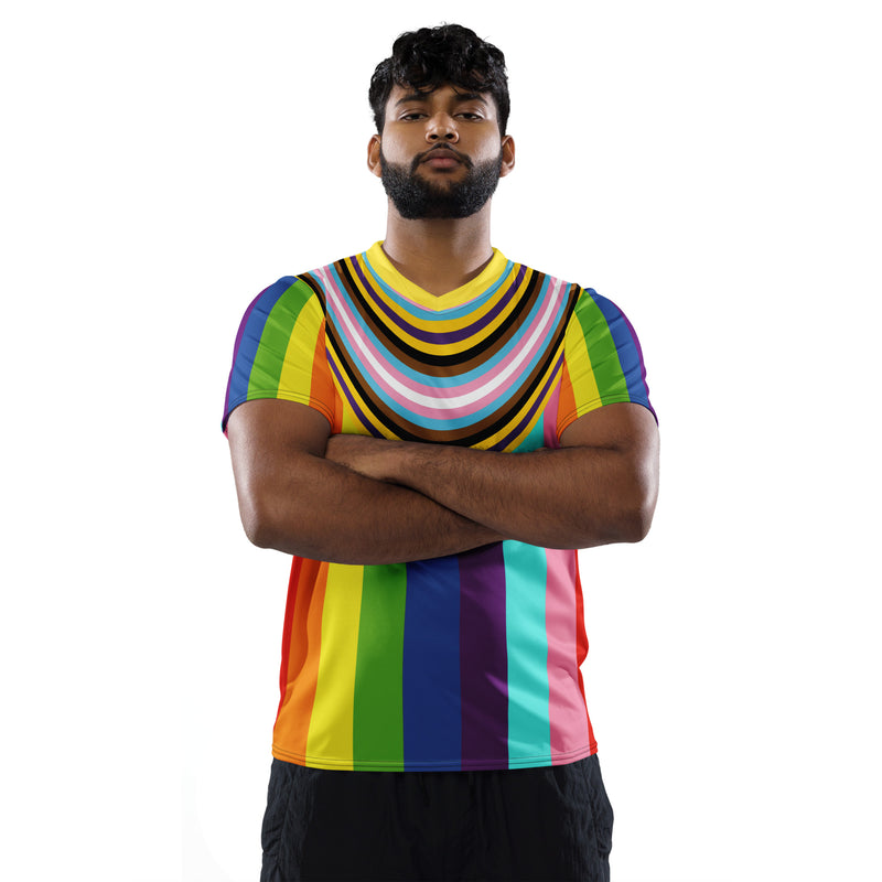 Pride Recycled Unisex Sports T Shirt