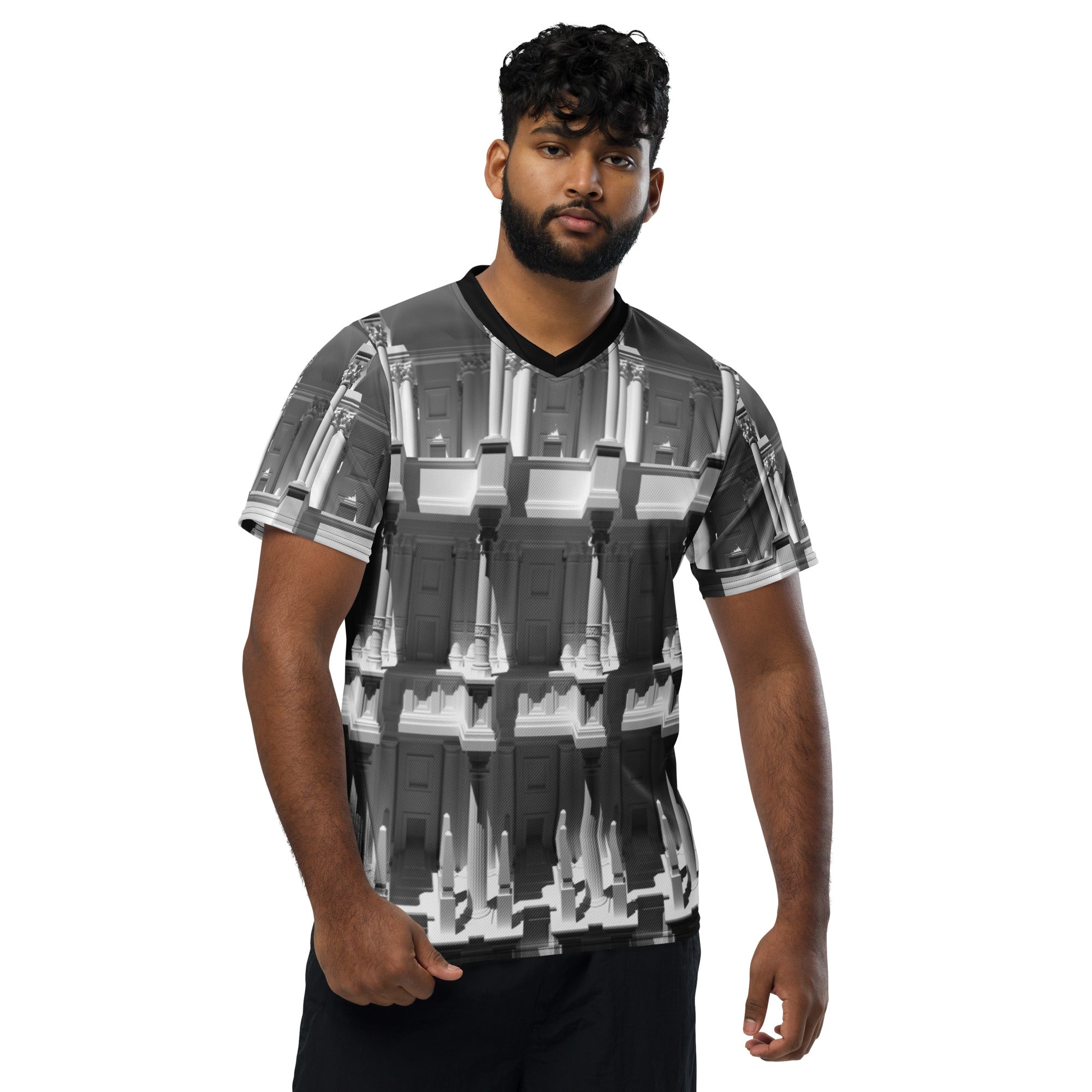 Aedicular Recycled Unisex Sports T Shirt