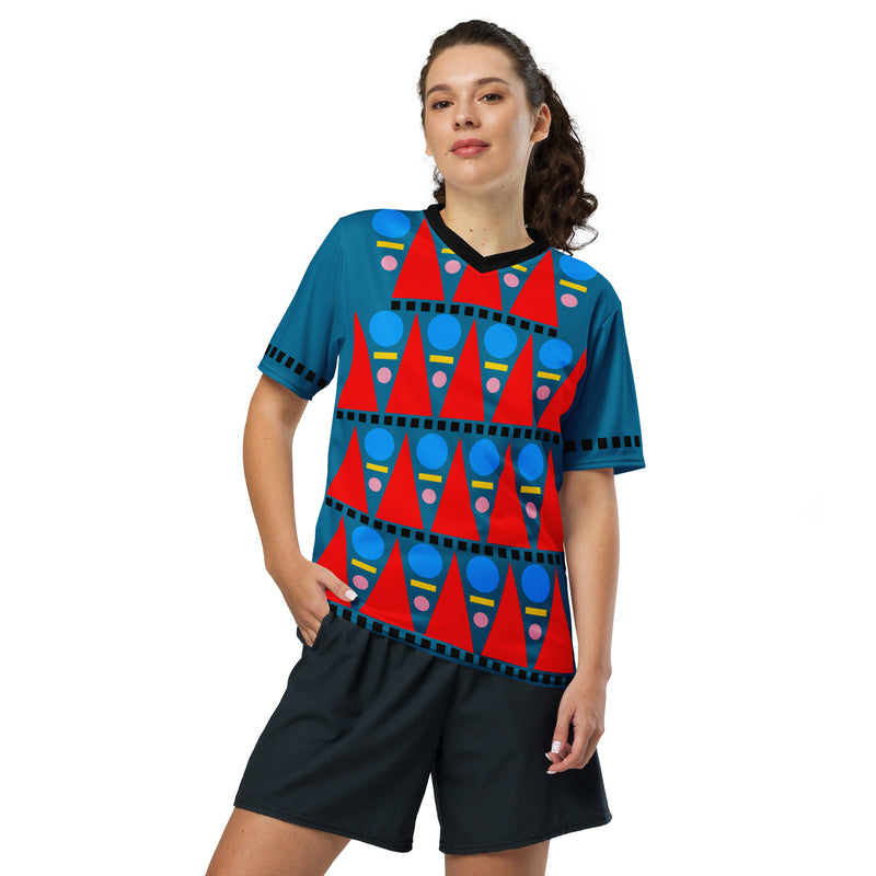 Bakerloo Boogie Woogie Recycled Unisex Sports T-Shirt