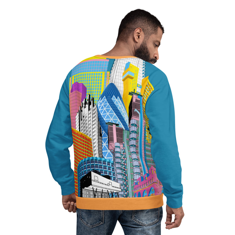 London Skyline Recycled Unisex Sweatshirt