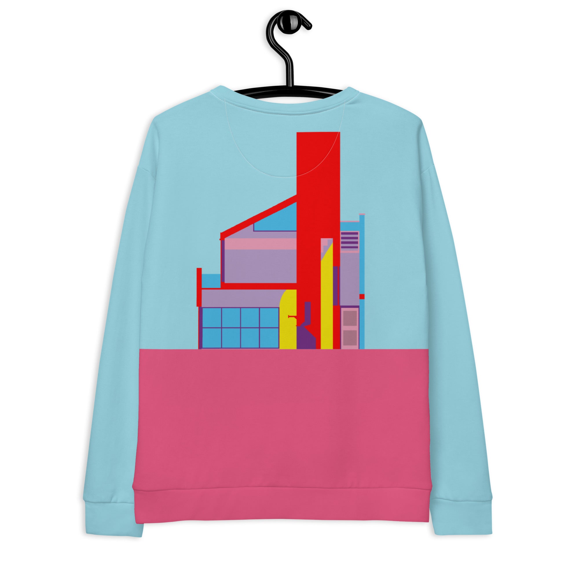 Vanna Venturi House  Recycled Unisex Sweatshirt