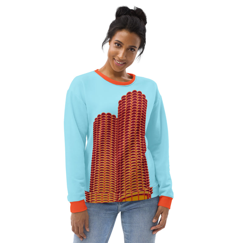 Marina City Recycled Unisex Sweatshirt