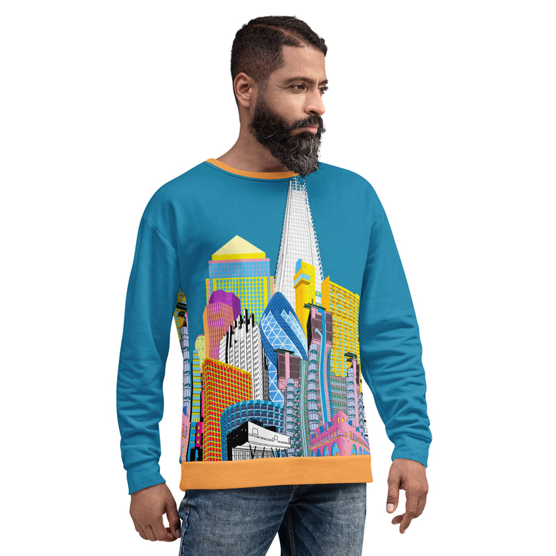 London Skyline Recycled Unisex Sweatshirt