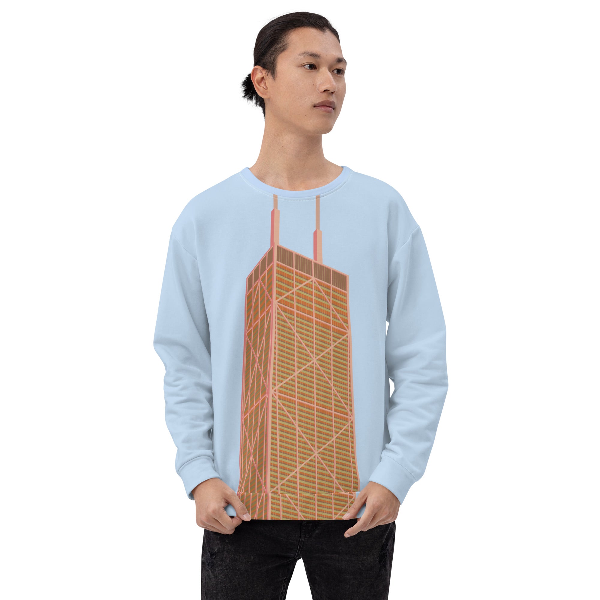 John Hancock Center Unisex Recycled Sweatshirt