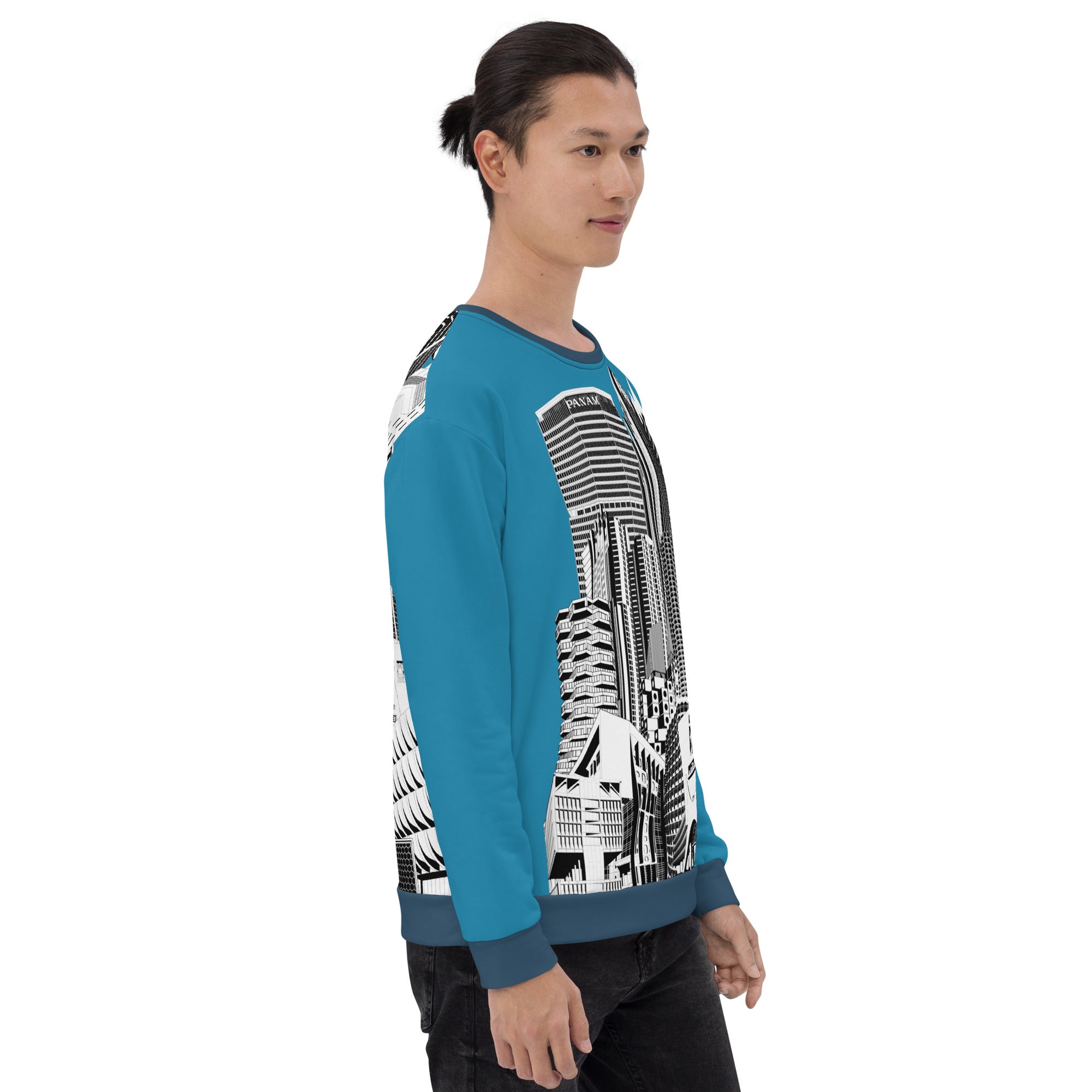 Brutalist Architecture Recycled Unisex Sweatshirt