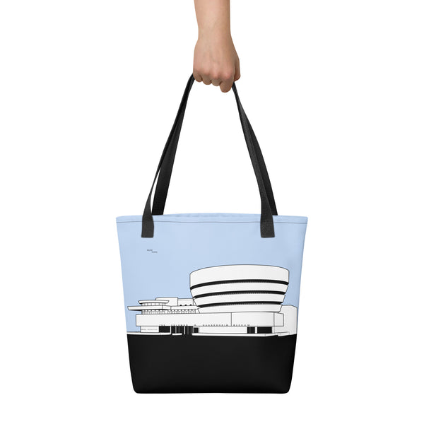 Solomon R. Guggenheim Museum Tote Bags