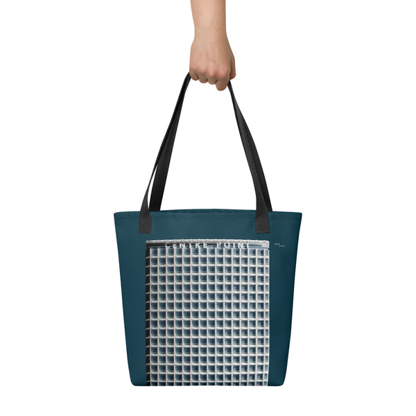 Centre Point Front View Tote Bags