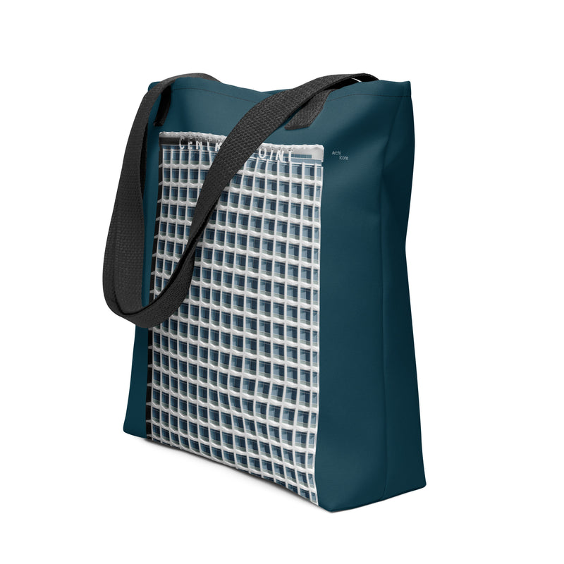 Centre Point Front View Tote Bags