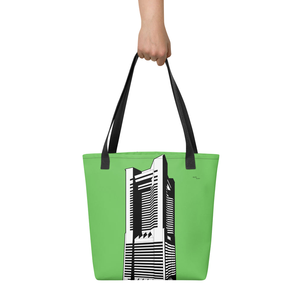 Yokohama Landmark Tower Tote Bags