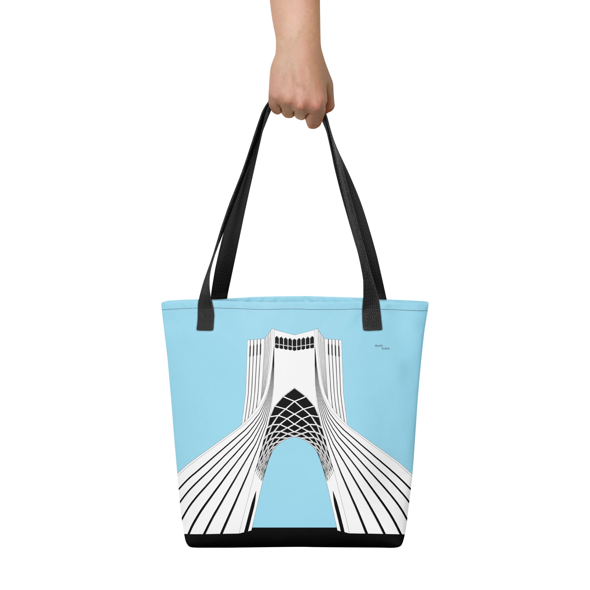 Azadi Tower Tote Bags