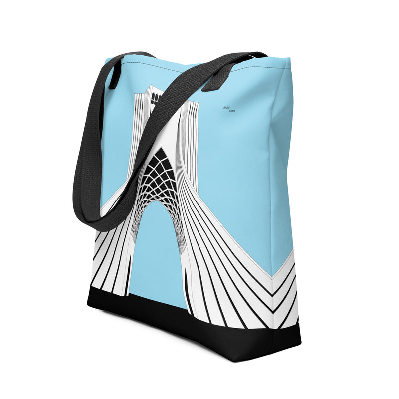 Azadi Tower Tote Bags