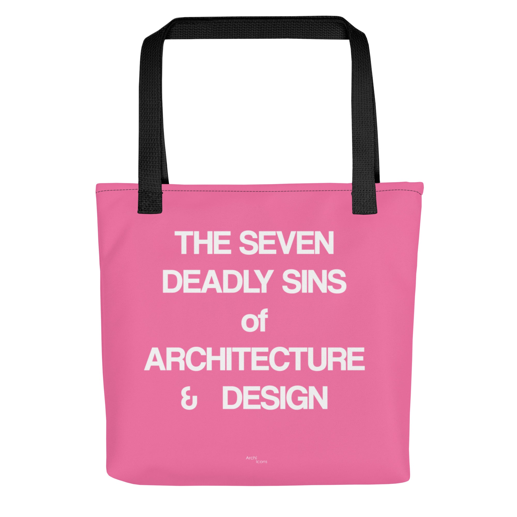 The Seven Deadly Sins of Architecture & Design Tote Bags