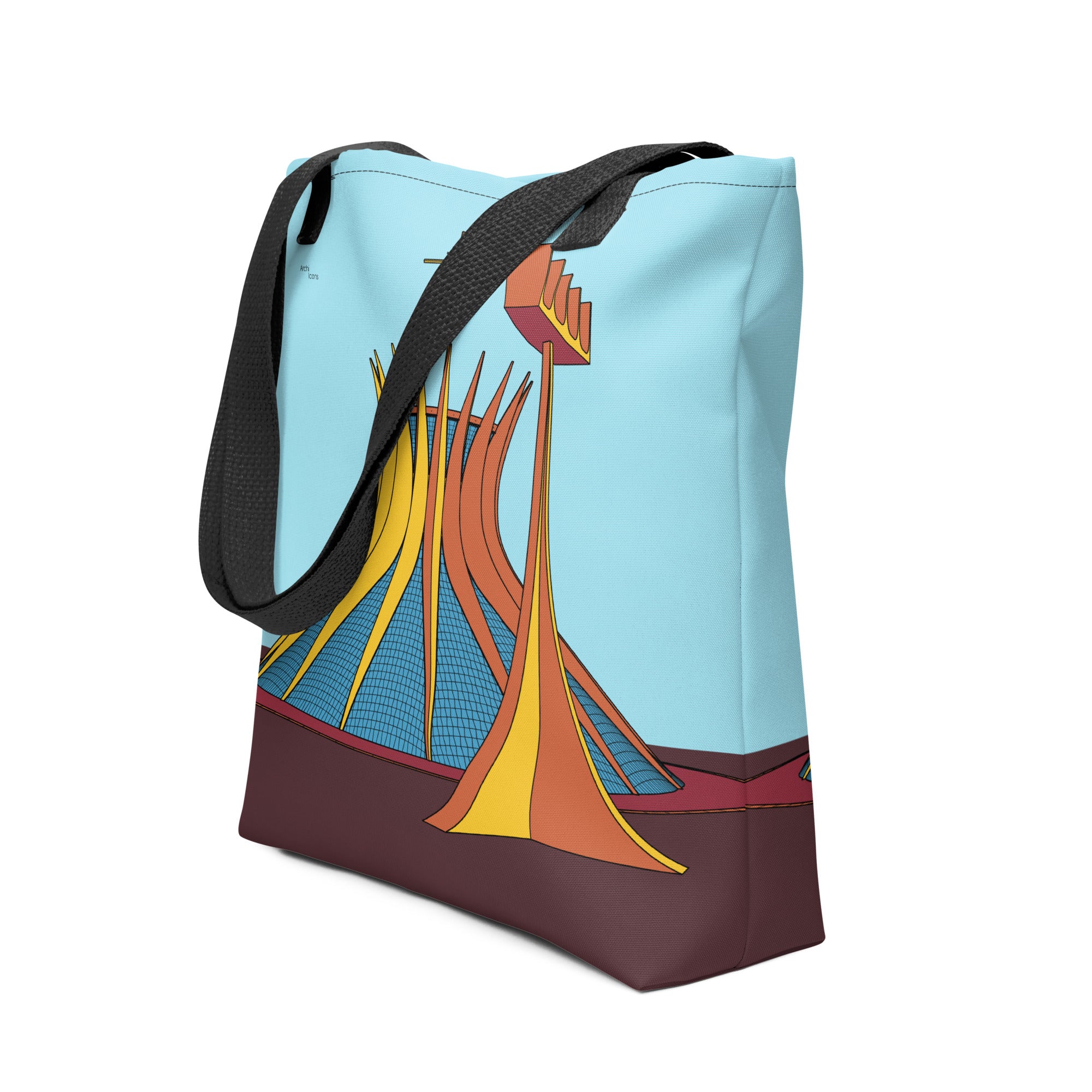 Brasilia Cathedral Tote Bags