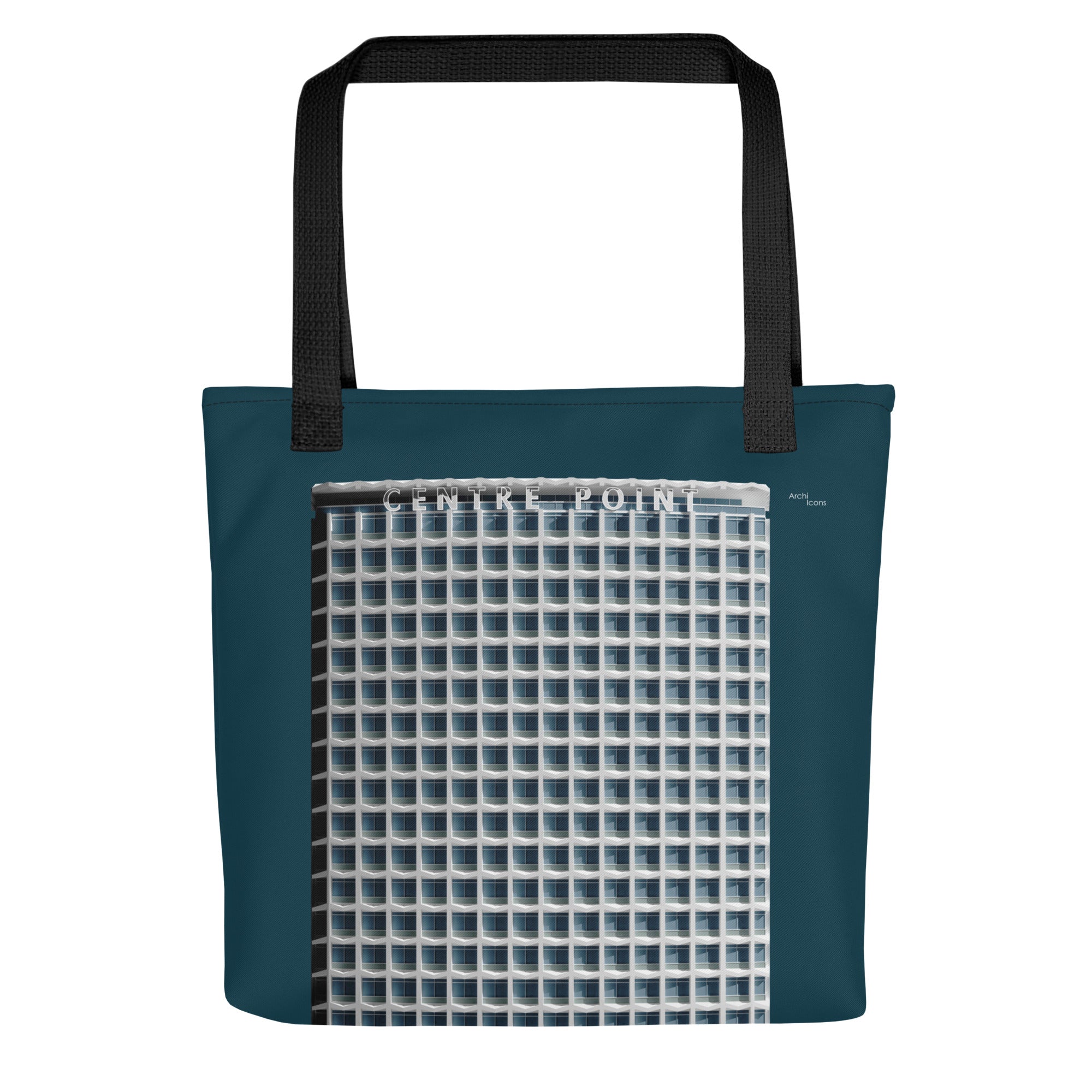 Centre Point Front View Tote Bags