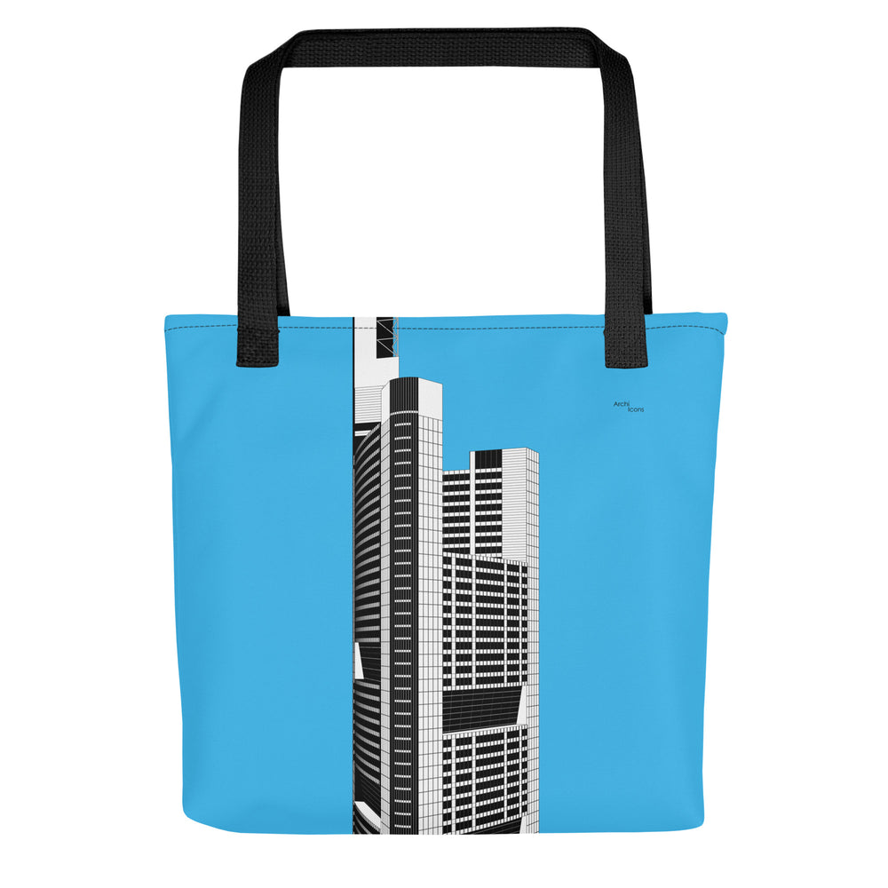 Commerzbank Tower Tote Bags