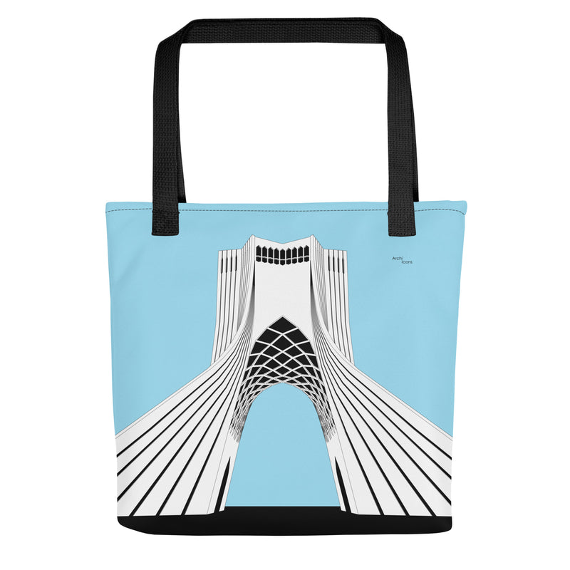 Azadi Tower Tote Bags