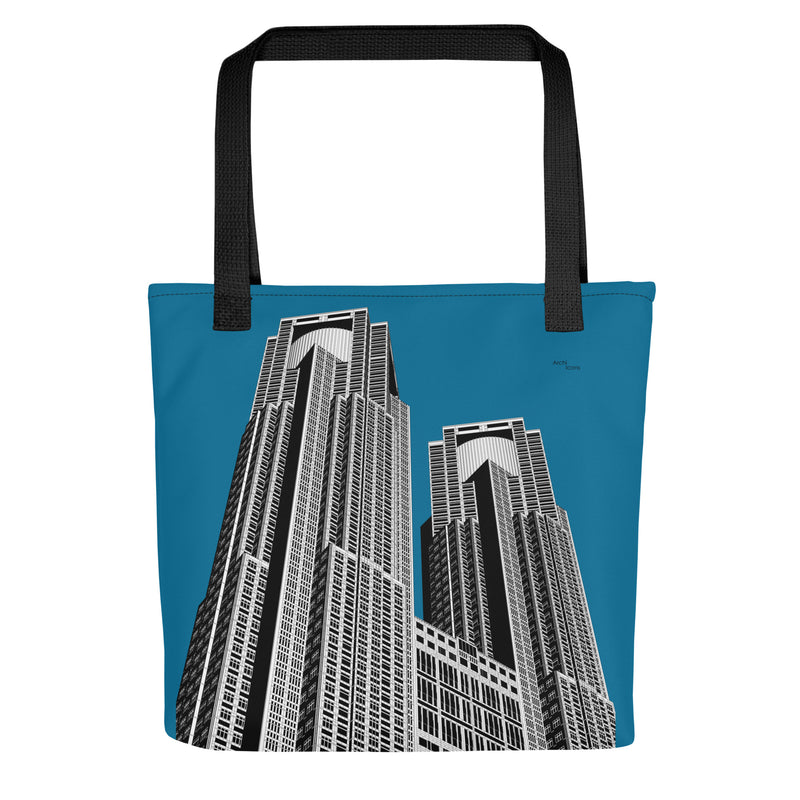 Tokyo Metropolitan Government Building Tote Bags