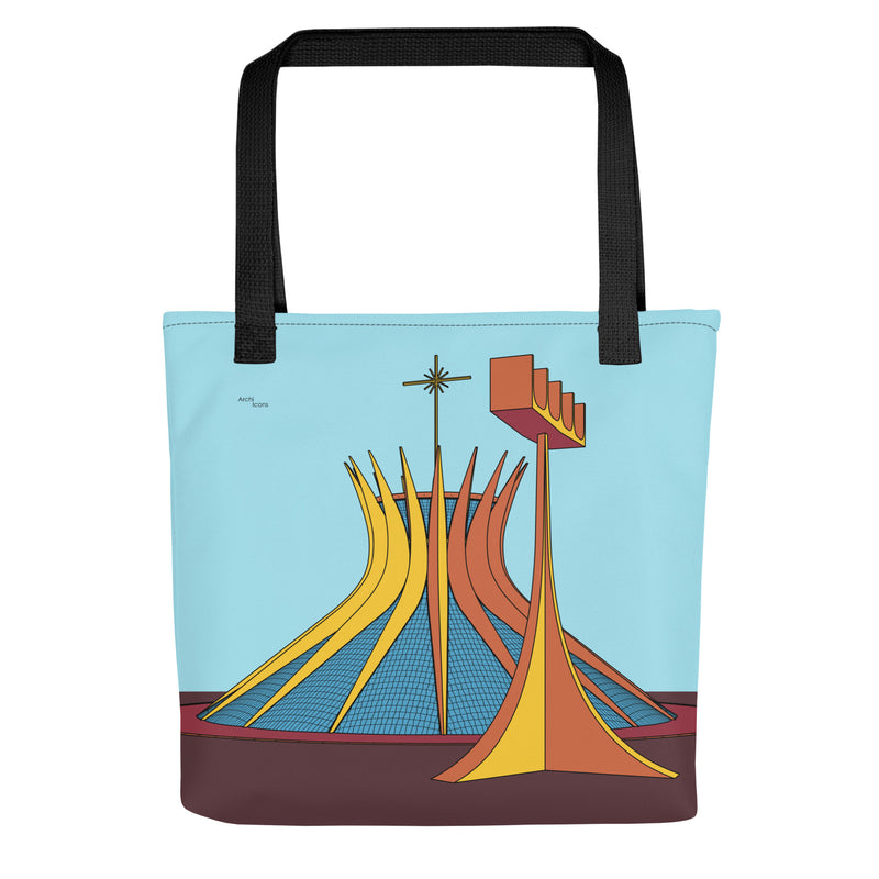 Brasilia Cathedral Tote Bags