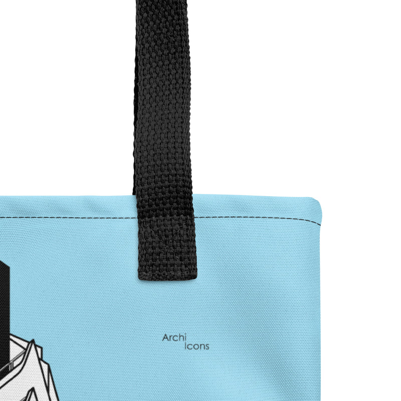 Barbican Light Blue Tote Bags