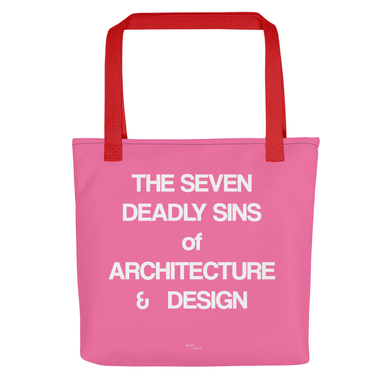 The Seven Deadly Sins of Architecture & Design Tote Bags