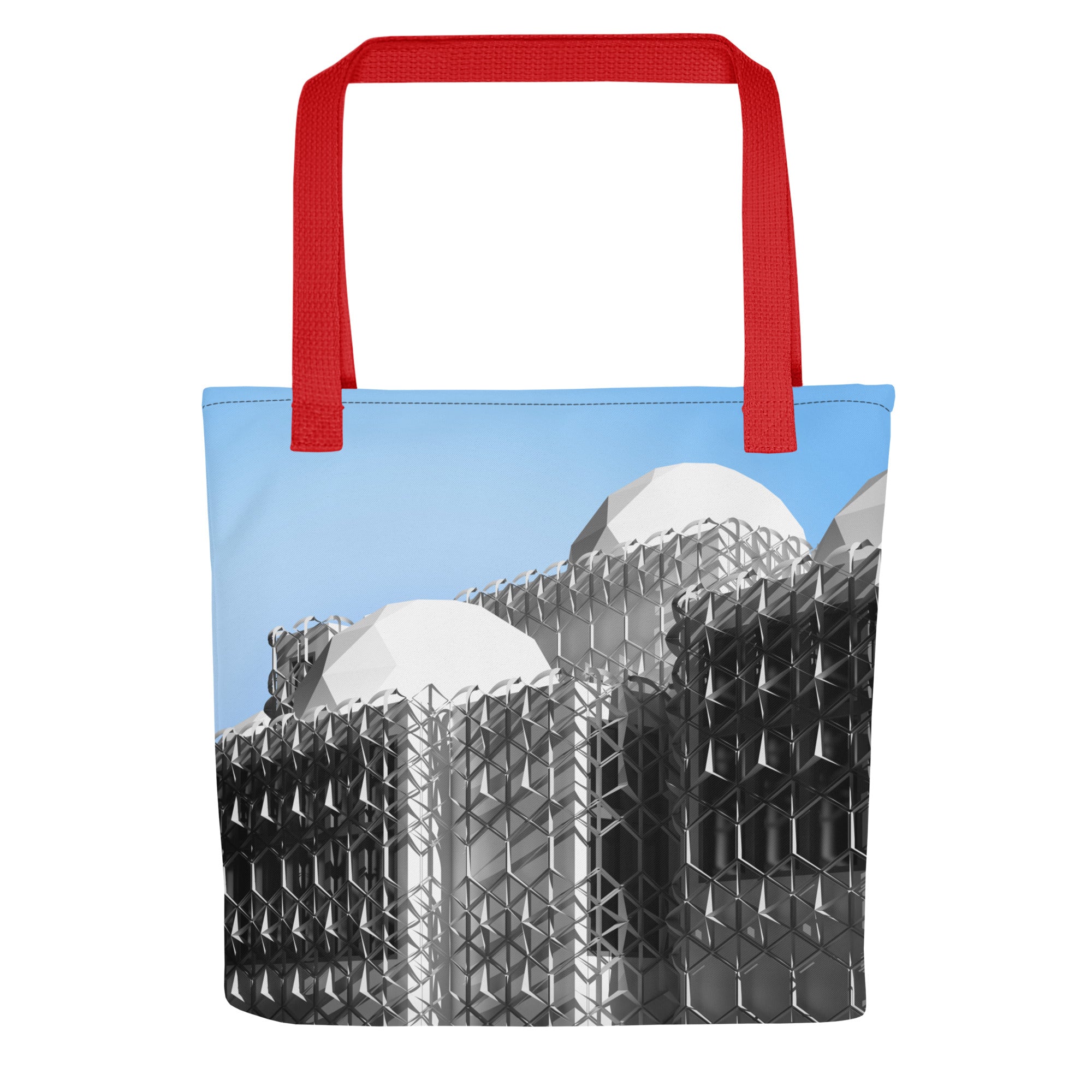 National Library of Kosovo Tote Bags