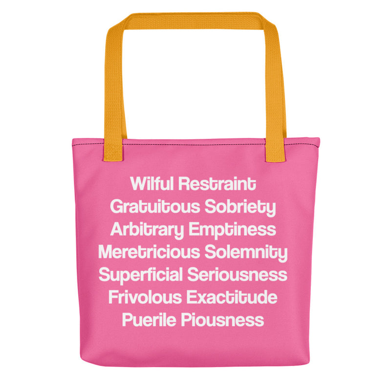 The Seven Deadly Sins of Architecture & Design Tote Bags